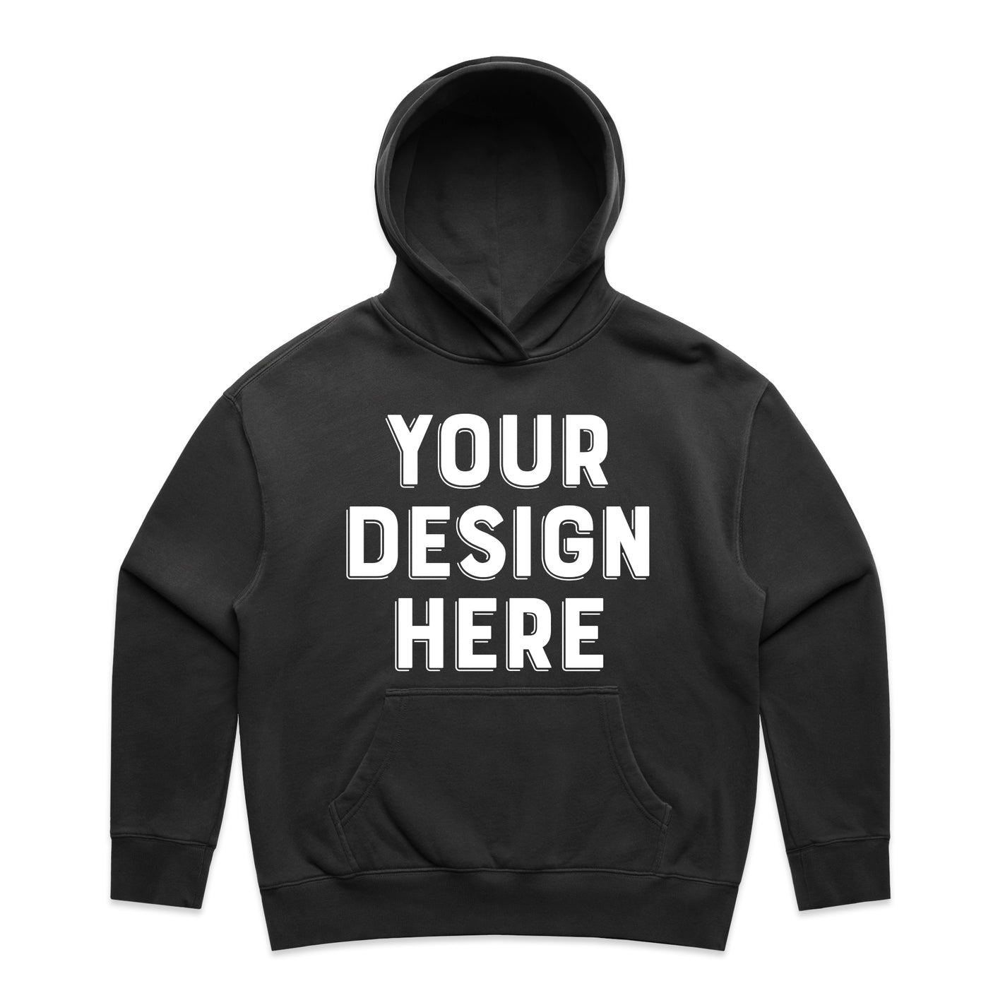 The Hoodie Custom Women's Faded Hooded Sweatshirt
