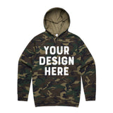 The Hoodie Custom Men's Camo Hooded Sweatshirt