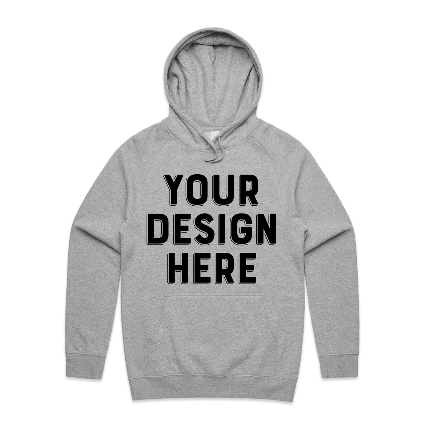 The Hoodie Custom Men's Economy Hooded Sweatshirt